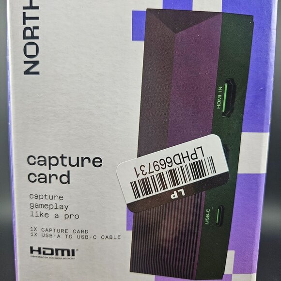 North Capture Card Hdmi Game Streaming Device 1080P/4K Professional Recorder - Picture 3 of 5